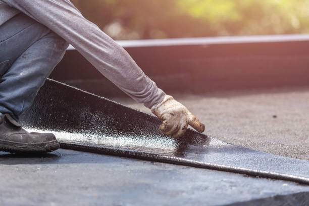 Professional Interior Drainage System technician working in Old Fort, OH